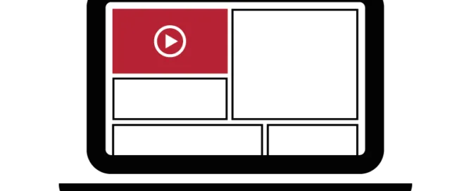 Format de publicité Online avec bouton de lecture
