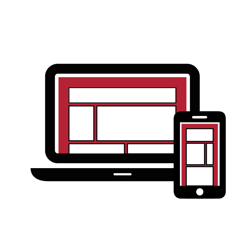 Icon von Background Ad für Desktop und Mobile